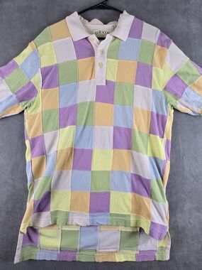 Orvis Pastel Check Polo Shirt - Men's Multi-Color